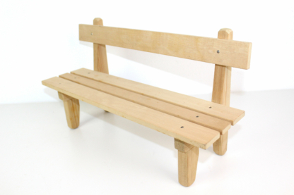 Handgefertigte Puppenbank
