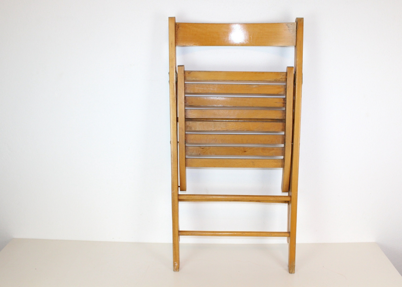 Klappstuhl aus Holz Mon Ami(e) Vintage