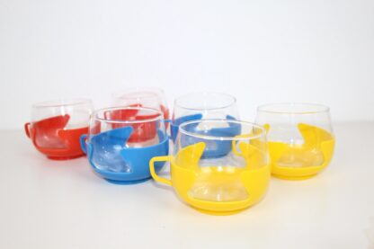 6 vintage Gläser – Bild 2
