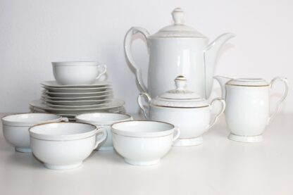 Goldrand Service Kaffee für 5 Personen – Bild 2