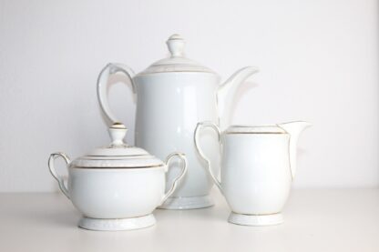 Goldrand Service Kaffee für 5 Personen – Bild 3