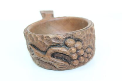 Vintage Holzbecher | Tasse | Weinreben – Bild 2