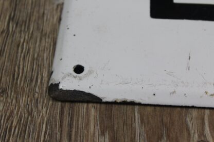 Antikes Emailleschild "E Dr 101" | Reichsbahn | vintage – Bild 5