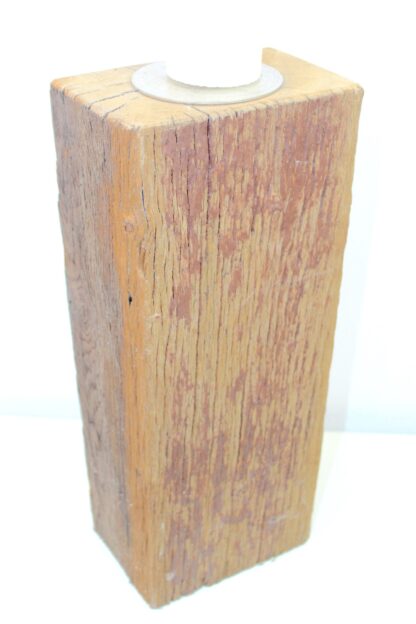 Kerzenständer | Eiche | Fachwerk | antik – Bild 5