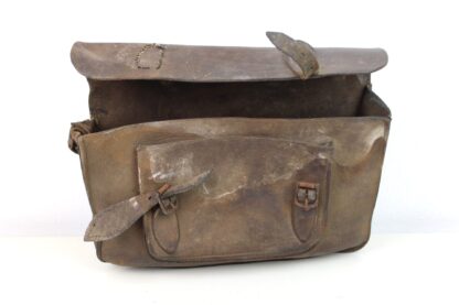 Antike Schultasche aus Rindsleder | vintage