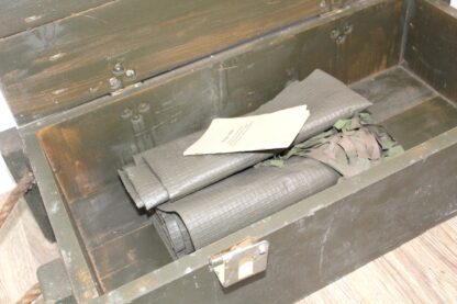 Vintage Kiste Truhe | mit Seilgriffen – Bild 9