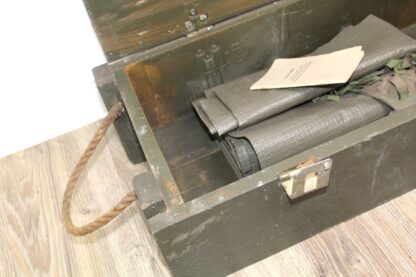 Vintage Kiste Truhe | mit Seilgriffen – Bild 10