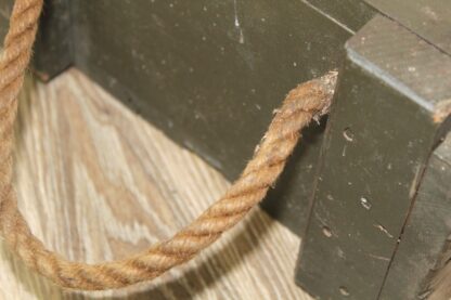 Vintage Kiste Truhe | mit Seilgriffen – Bild 6