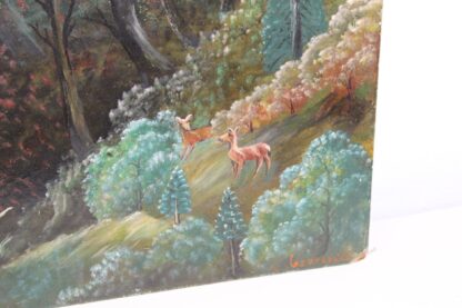 Gemälde auf Holz "Landschaft" | vintage – Bild 4