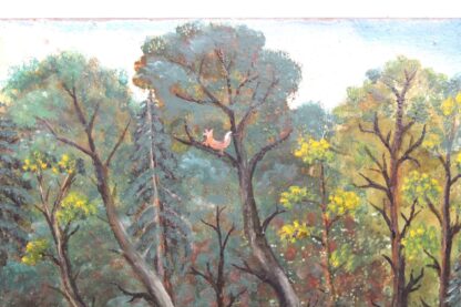 Gemälde auf Holz "Landschaft" | vintage – Bild 3