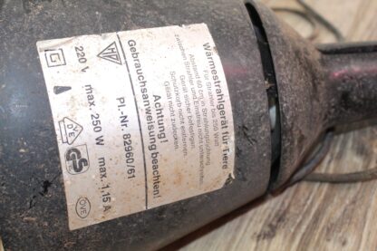 Vintage Rotlichtlampe | Wärmelampe – Bild 6