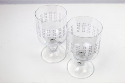 2 formschöne Gläser -- vintage – Bild 4