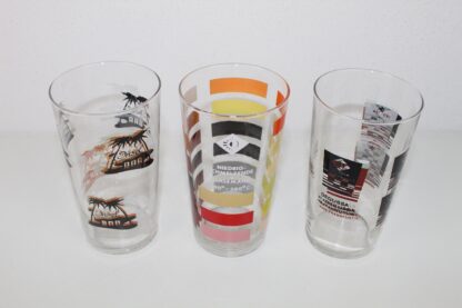 3 Gläser | Degussa | Farbmuster | Brennmuster | Vintage – Bild 3