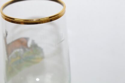 Handbemaltes Glas mit Jagdmotiv – Bild 4