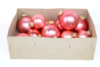 14 Weihnachtsbaumkugeln shabby – Bild 3