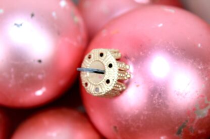 14 Weihnachtsbaumkugeln shabby – Bild 7