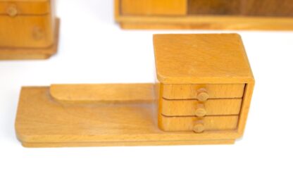 Puppenmöbel | Schlafzimmer | Holz | vintage – Bild 6