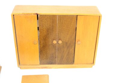 Puppenmöbel | Schlafzimmer | Holz | vintage – Bild 7