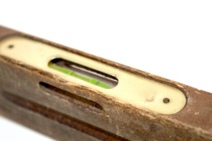 Wasserwaage | Holz | 1950 | vintage – Bild 3