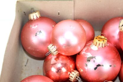 14 Weihnachtsbaumkugeln shabby – Bild 5