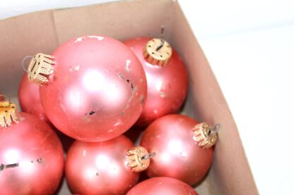 14 Weihnachtsbaumkugeln shabby – Bild 6