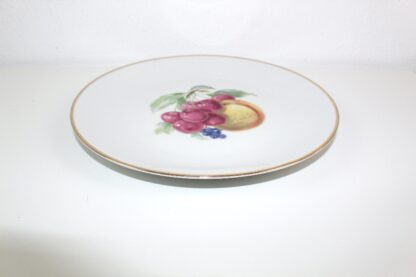 Teller | Goldrand | Motiv: Obst | Porzellan | vintage – Bild 4