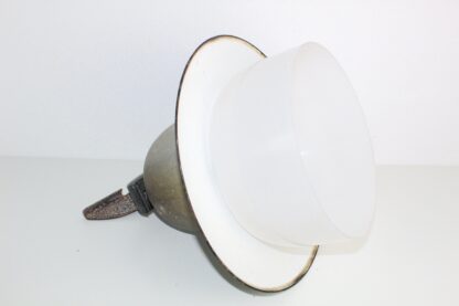 Fabriklampe | aus Emaille | 1950 |  Vintage – Bild 2