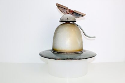 Fabriklampe | aus Emaille | 1950 |  Vintage