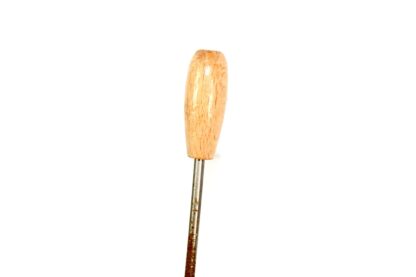 Hakenleiste | Garderobenleiste | Holz | braun | 1950 | Vintage – Bild 3
