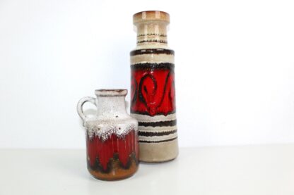Set: 2 Keramik-Vasen | 1960 |  vintage
