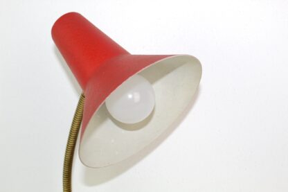 Schwanenhals Tischlampe | Metall | Messing | 1950 | Vintage – Bild 5