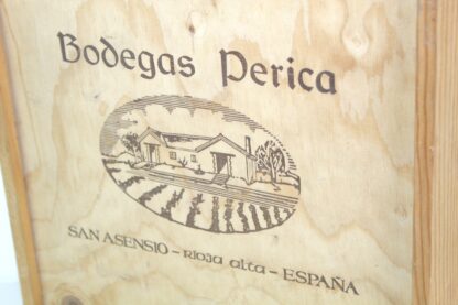 Weinkiste | Spanien | Bodegas Perica | San Asensio Rioja alta | Espana | 1970 | Holz | Vintage – Bild 2