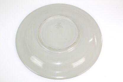 Mettlach Bowle Teller |  "Bauernhochzeit" |  1900 | lasiert | Trinksprüche | Keramik | Manufaktur Villeroy & Boch | Vintage – Bild 9