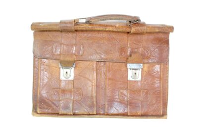 Tasche | Rindsleder | Aktentasche |  Schultasche | Arbeitstasche | 1970 | vintage