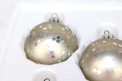 6 vintage Weihnachtsbaumkugeln | 5 cm – Bild 6