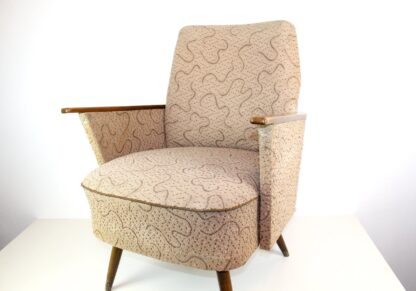 Vintage Loungesessel in beige