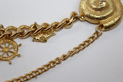 Goldene Kette | maritim | vintage – Bild 6