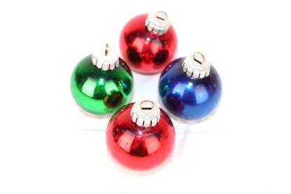 4 vintage Weihnachtsbaumkugeln | 6 cm – Bild 4