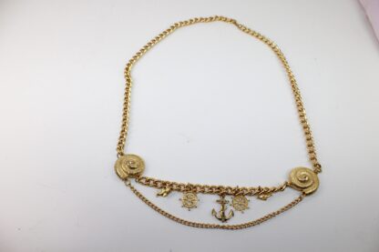 Goldene Kette | maritim | vintage – Bild 3