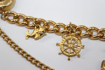 Goldene Kette | maritim | vintage – Bild 4