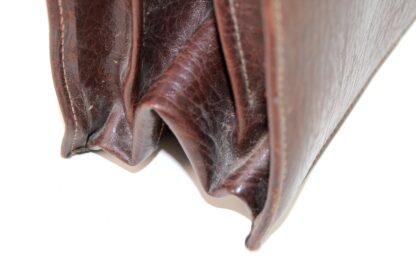 Aktentasche aus braunem Leder | vintage – Bild 6