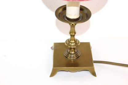 Tischlampe mit Messingfuß – Bild 4