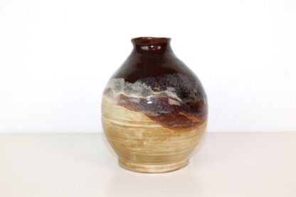 Bauchige Vase aus Ton