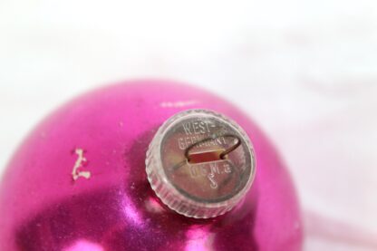 Vintage Christbaumkugel | Pink | 70er | Glas – Bild 7