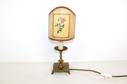 Tischlampe mit Messingfuß – Bild 2