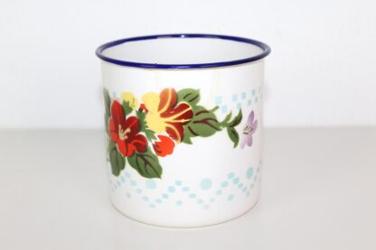 Milchtopf mit Blumen – Bild 2