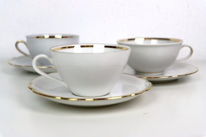 Tasse mit Untertasse | Goldrand | Vintage