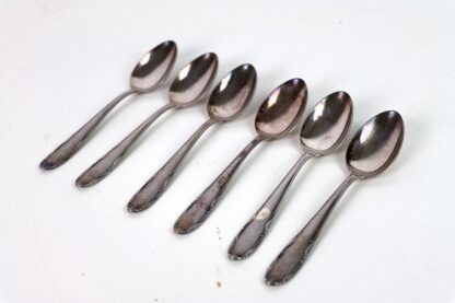 6 Teelöffel Auerhahn | 90er Silberauflage | Vintage – Bild 6