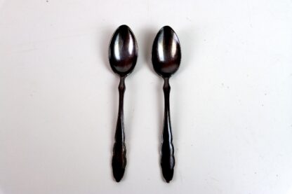 2 Teelöffel Wellner | 100er Silberauflage | Vintage