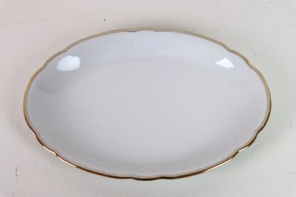 Servierplatte klein | Goldrand  | vintage